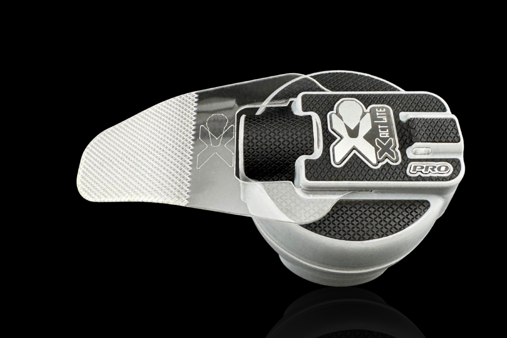 XactLite Pro tint light shown with durable housing with magnetic mount